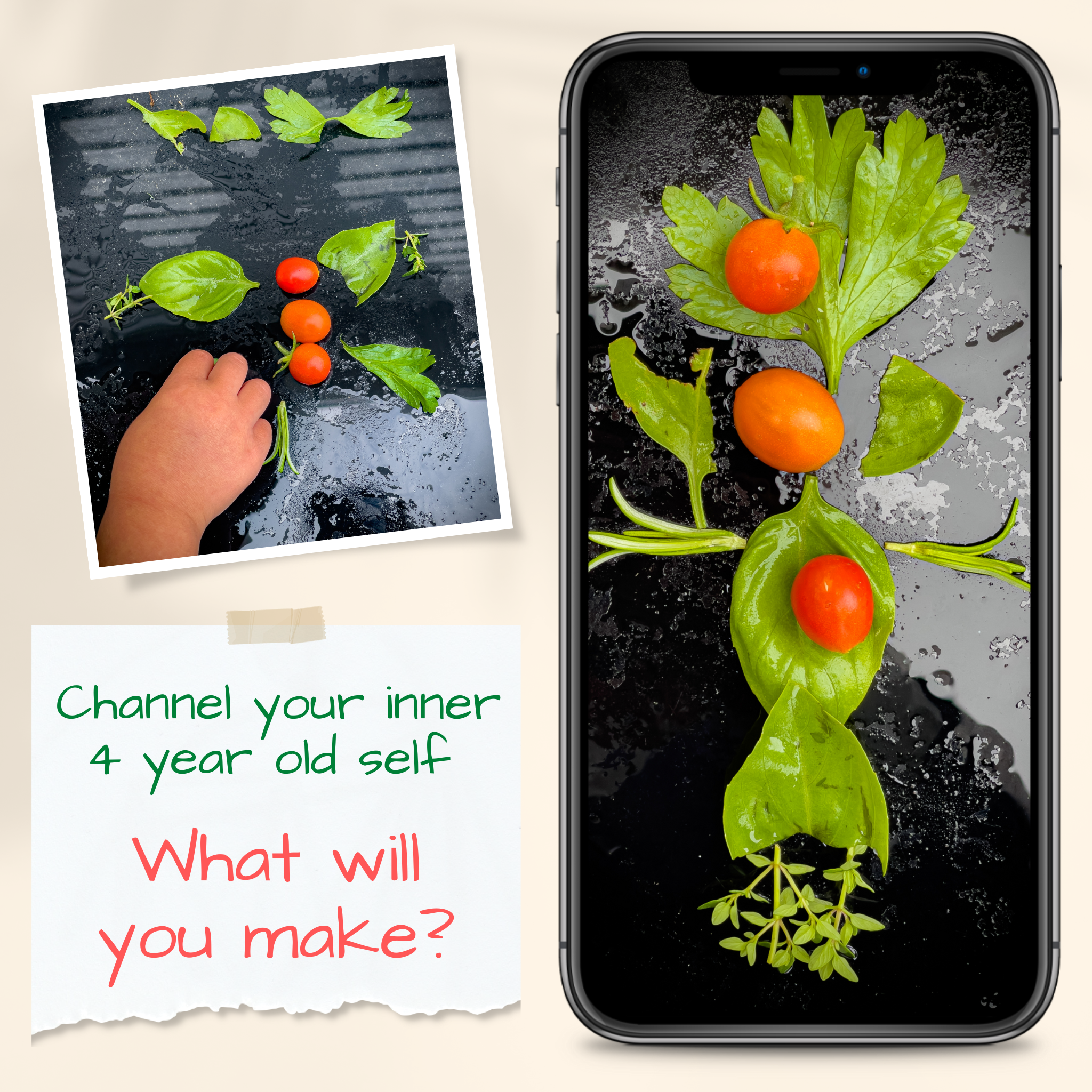 Be a kid again. Relax, play, create.