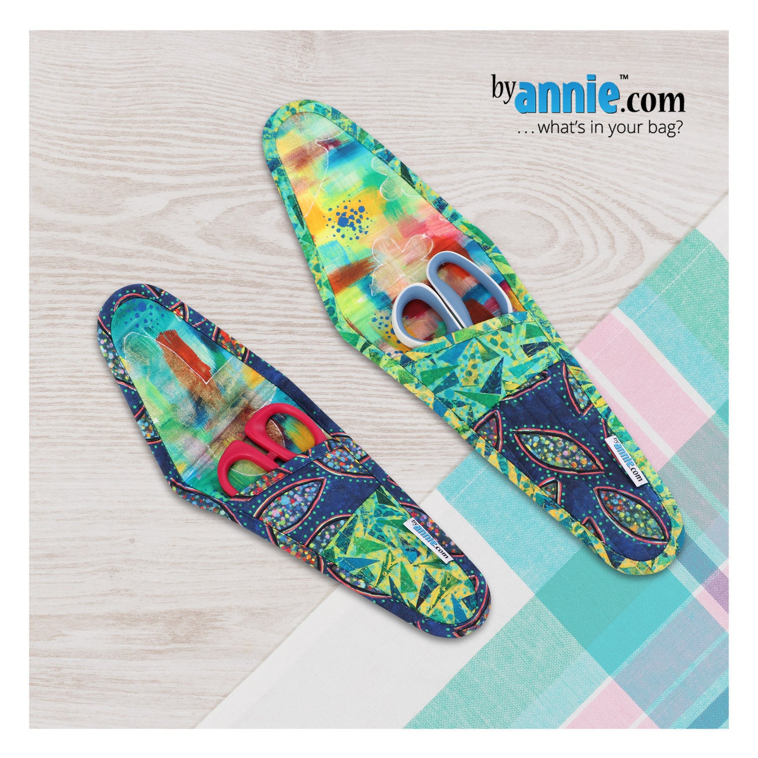 Cut It Out! Scissors Case Sewing Pattern by Annie Unrein for ByAnnie