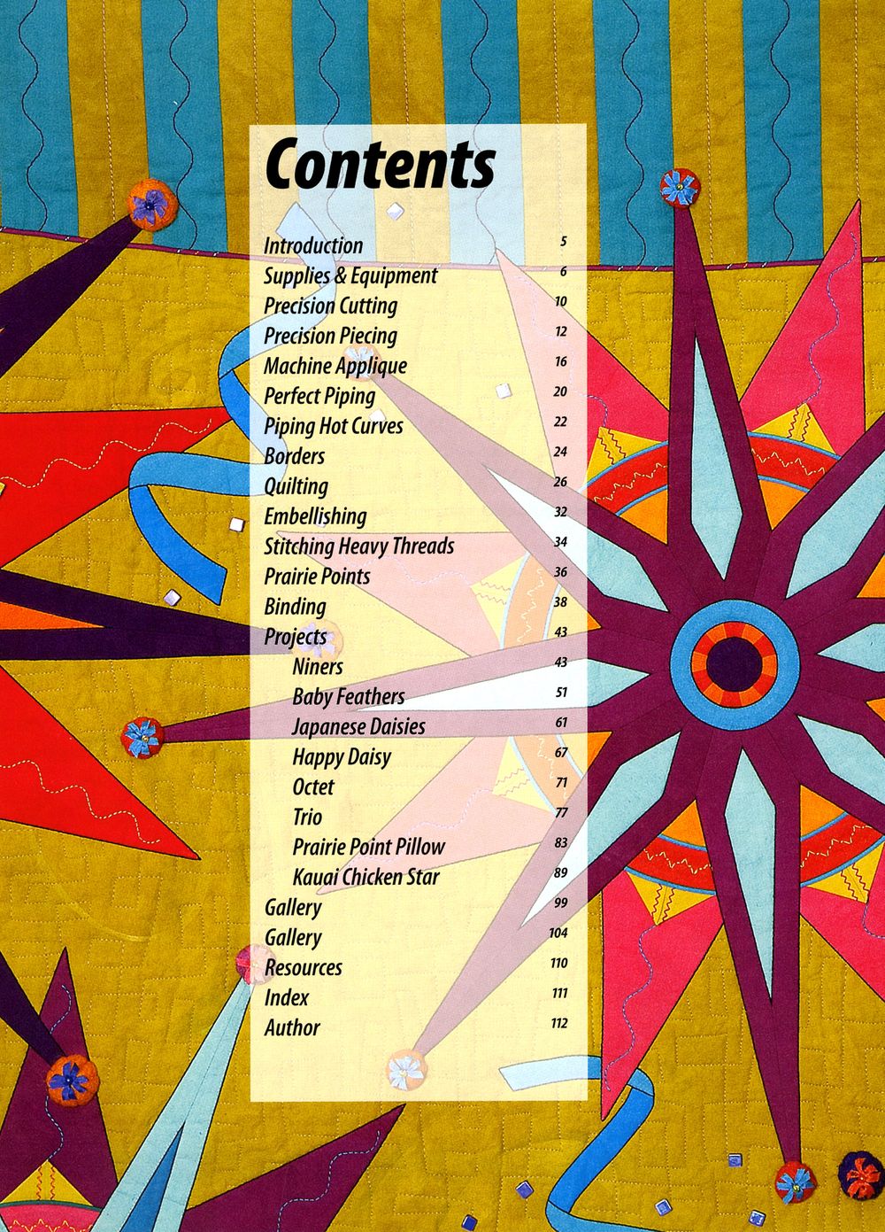 Precision And Panache Quilt Pattern Book by Susan K Cleveland of Pieces Be With You - Dings & Dents