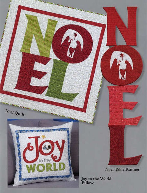 Christmas Pure And Simple Quilt Pattern Book by Nancy Halvorsen of Art to Heart - Dings & Dents