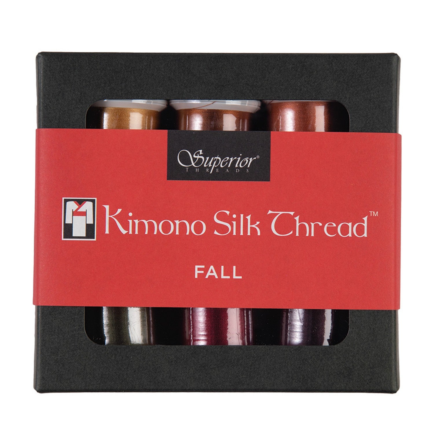 Kimono Silk 6-Spool Thread Set Fall Collection by Superior Threads