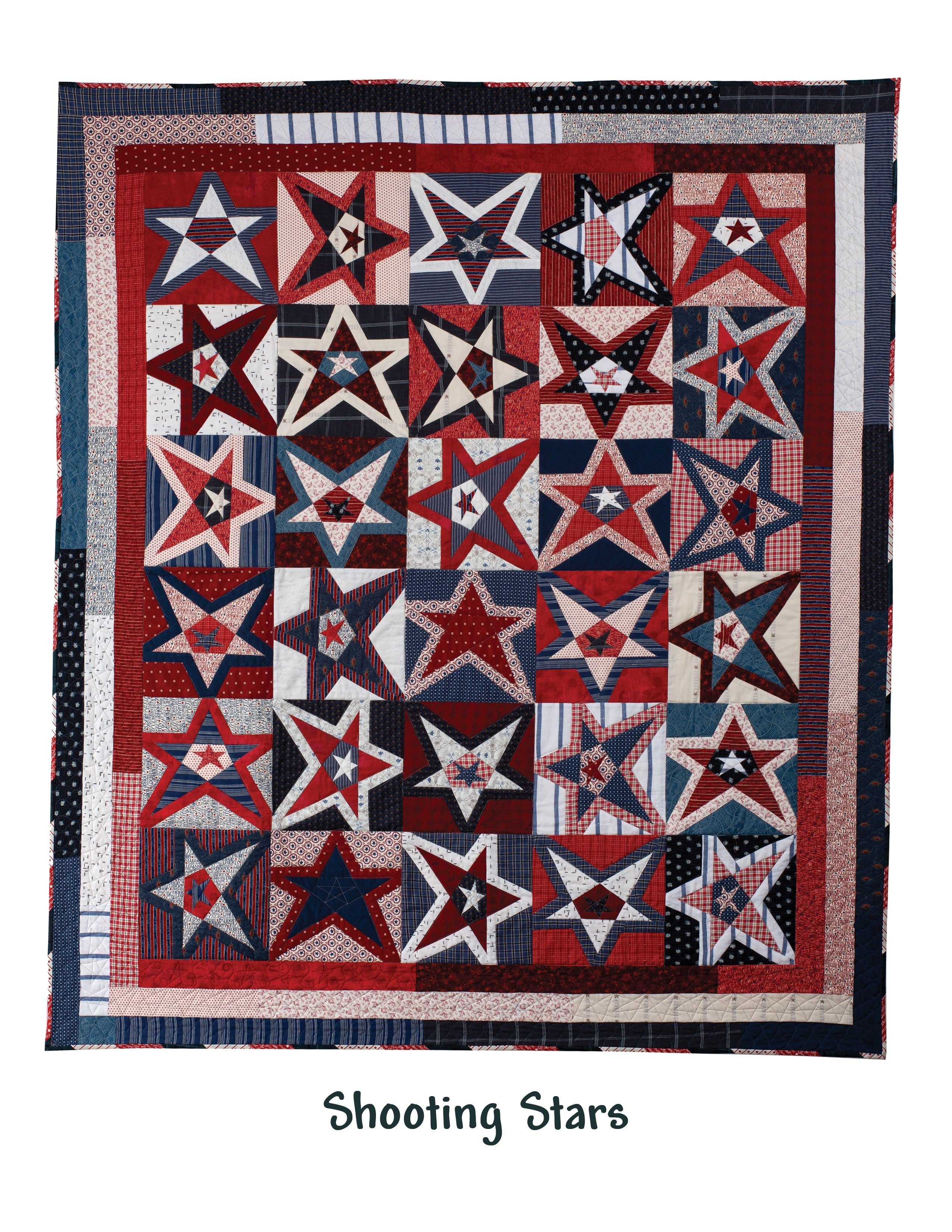 Seasonal Craziness Quilt Pattern Book by Janet Nesbitt of One Sister Designs