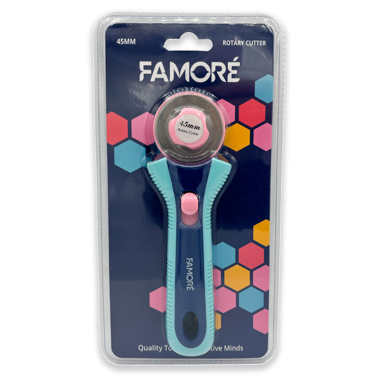 Rotary Cutter with 45mm Blade from Famore Cutlery