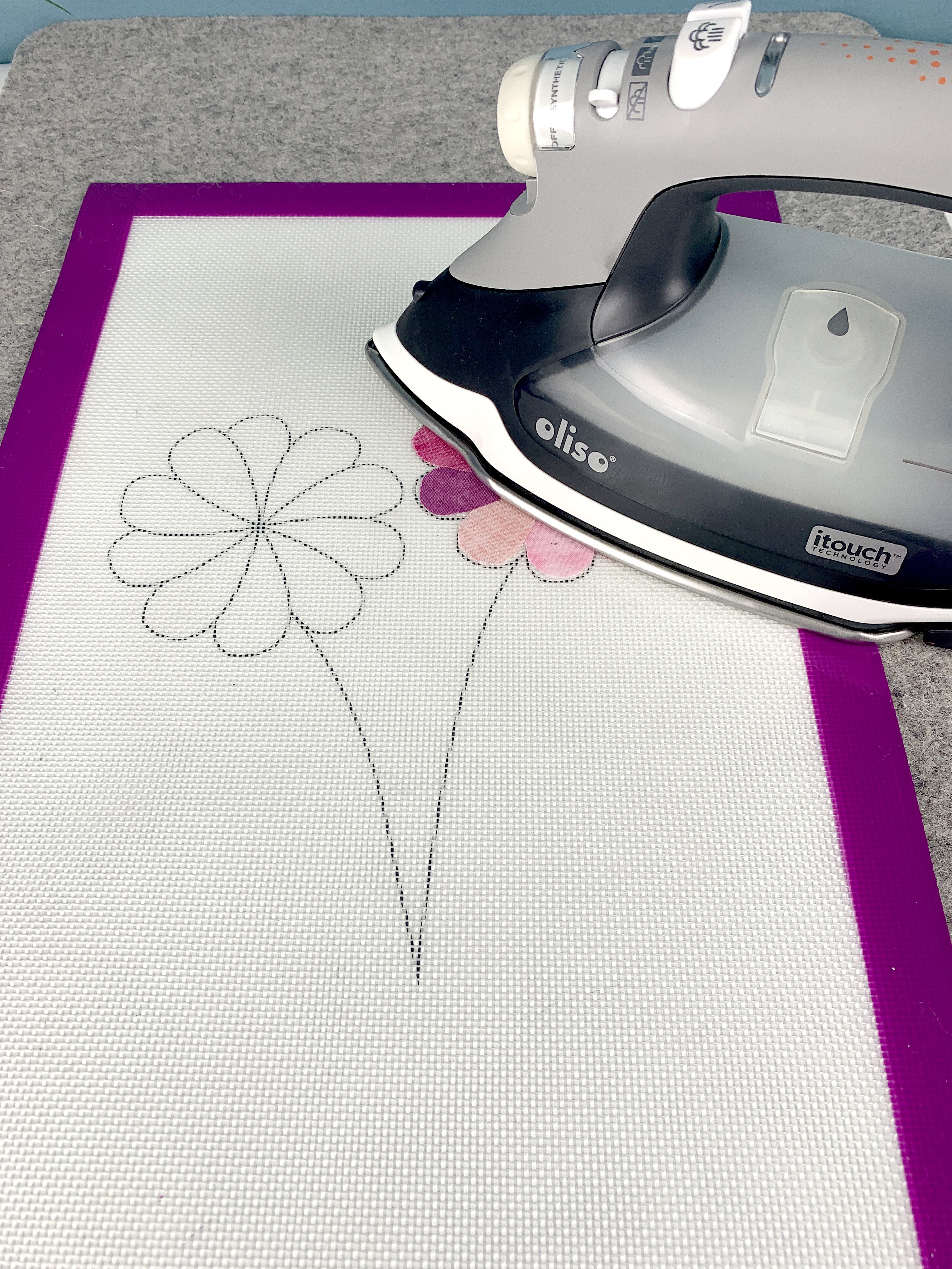 Silicone Appli-Fuse Mat 12 inches by 18 inches from The Gypsy Quilter