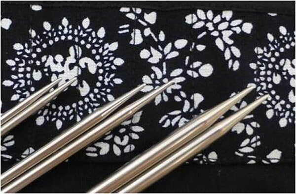 ChiaoGoo TWIST 5-Inch Red Lace Stainless Steel Interchangeable Knitting Needles - Complete Set
