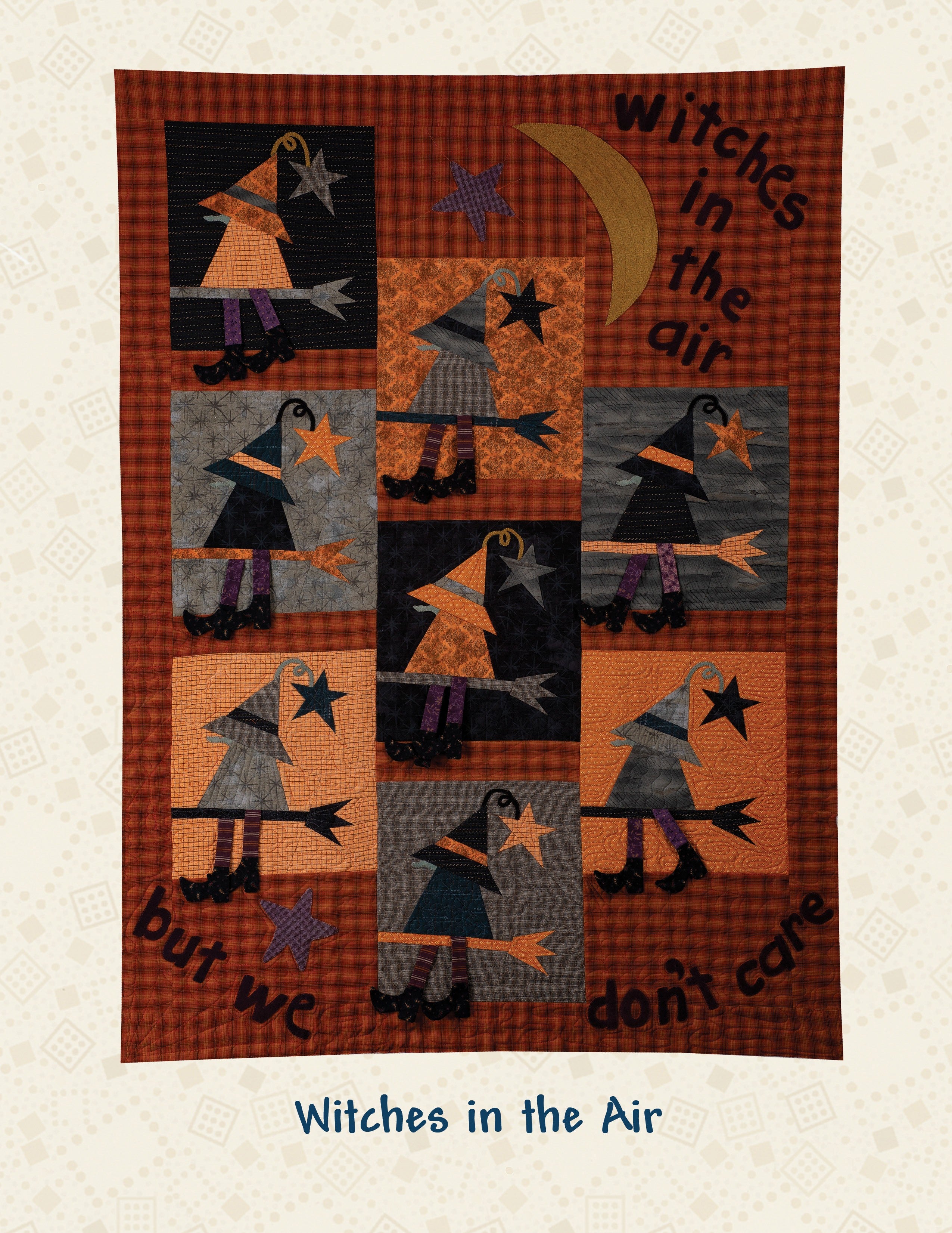 Seasonal Craziness Quilt Pattern Book by Janet Nesbitt of One Sister Designs