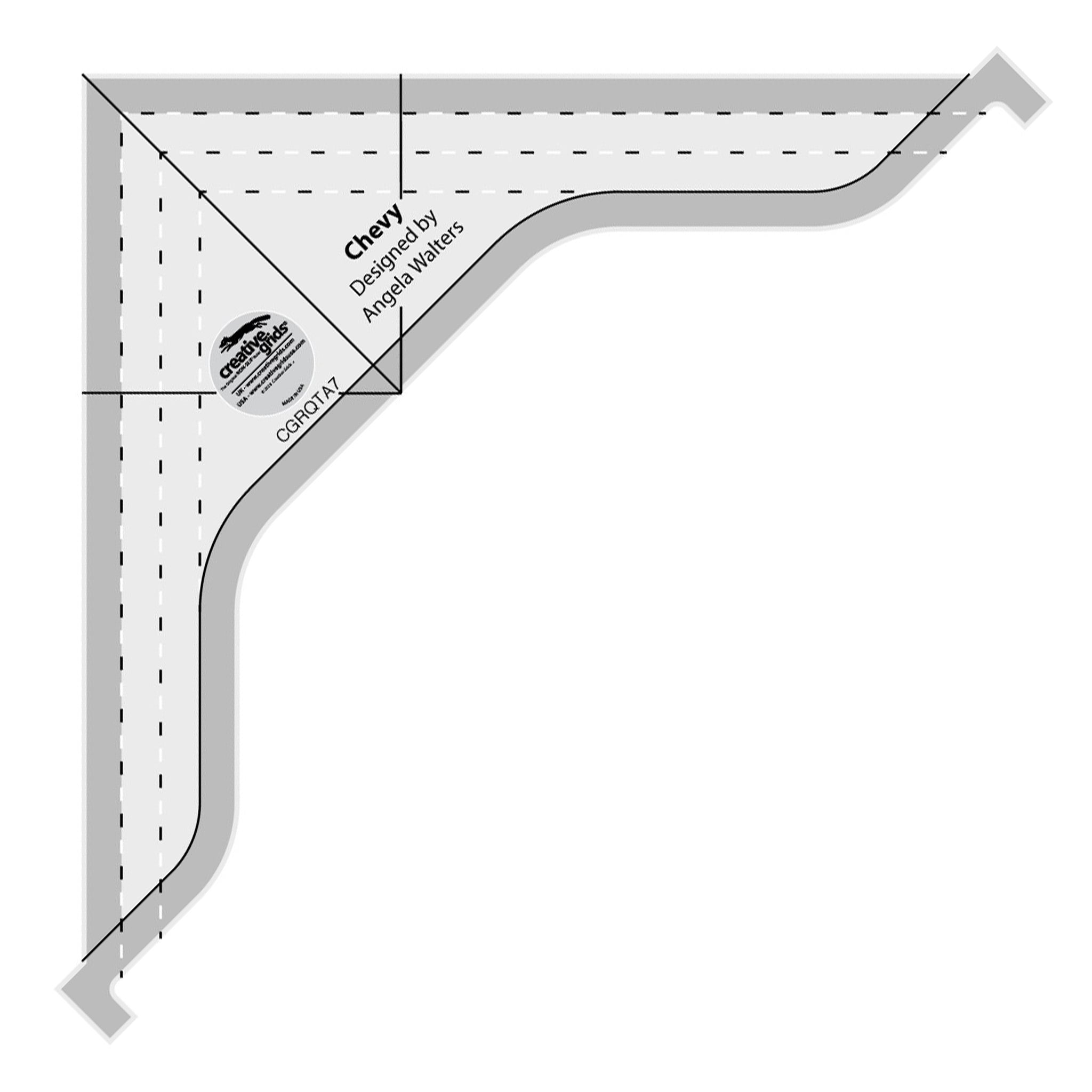 Creative Grids Machine Quilting Tool - Chevy (CGRQTA7)
