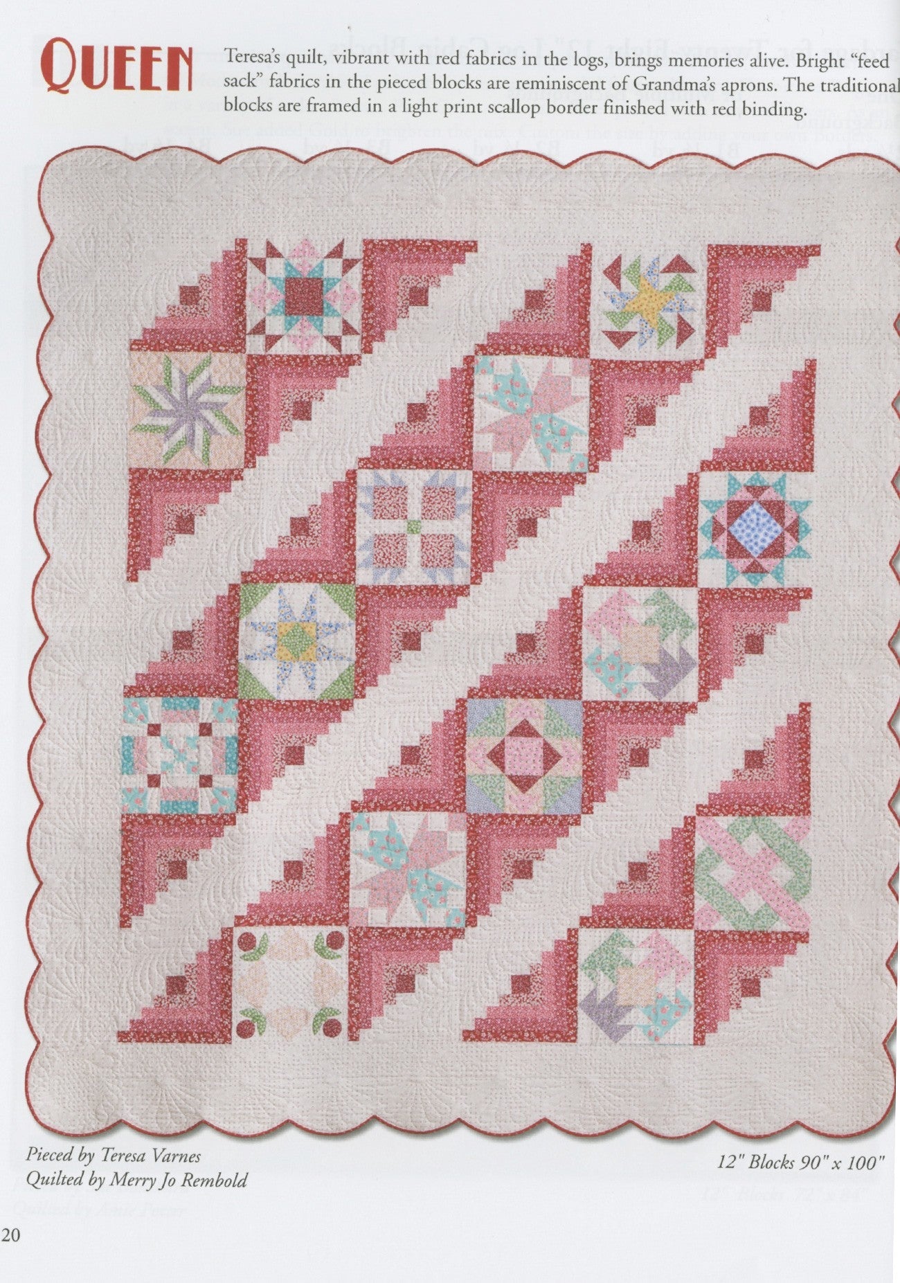 Forty Fabulous Years Quilt Pattern Book by Eleanor Burns for Quilt In A Day - Dings & Dents