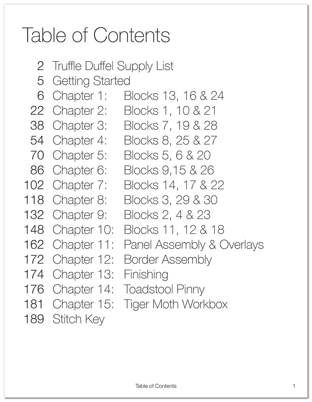 Truffle Duffel Applique, Embroidery, and Quilt Pattern Book by Sue Spargo of Folk Art Quilts