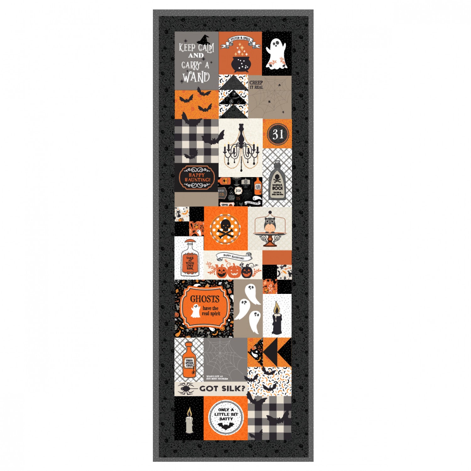 Pumpkins & Potions Ladder Quilt Pattern from Kimberbell