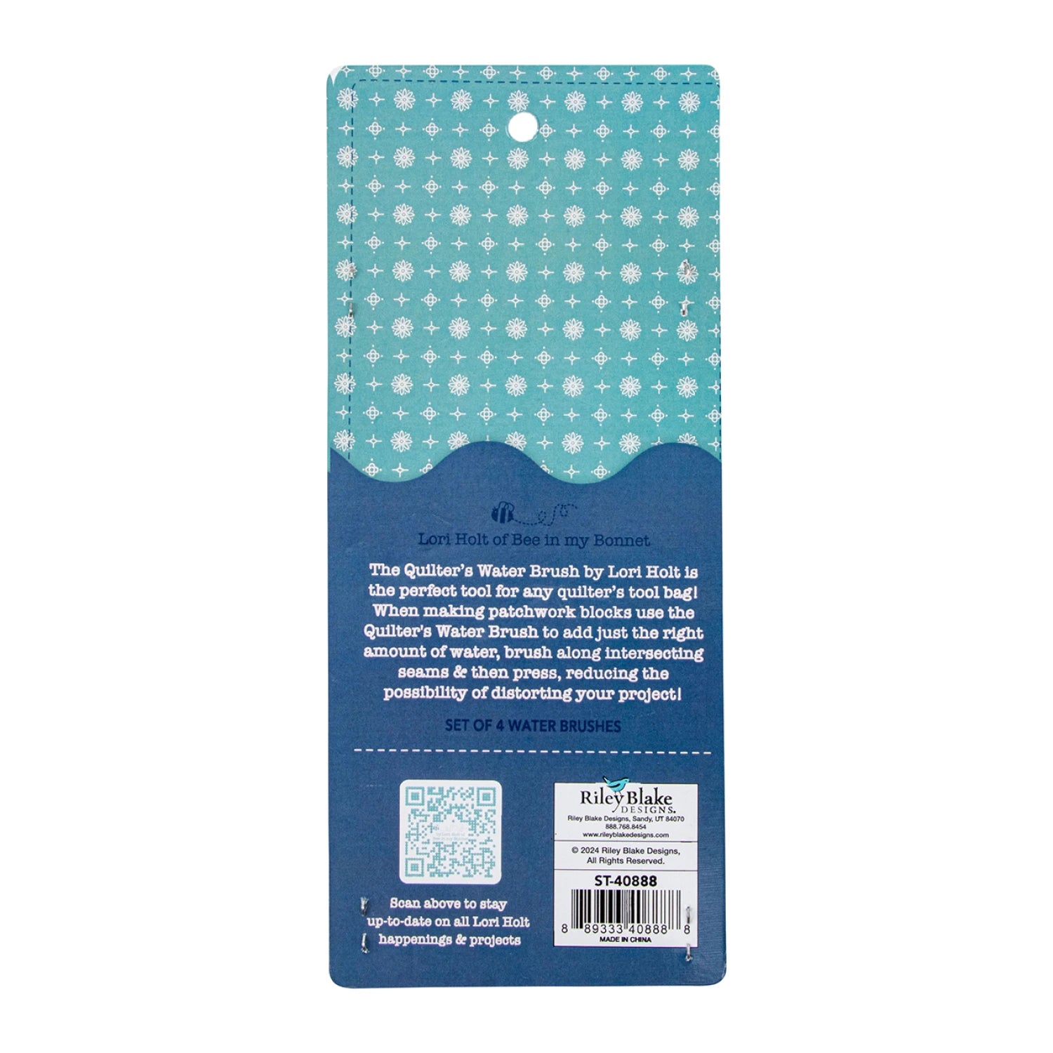 Quilter's Water Brush 4-Pack by Lori Holt for Riley Blake Designs
