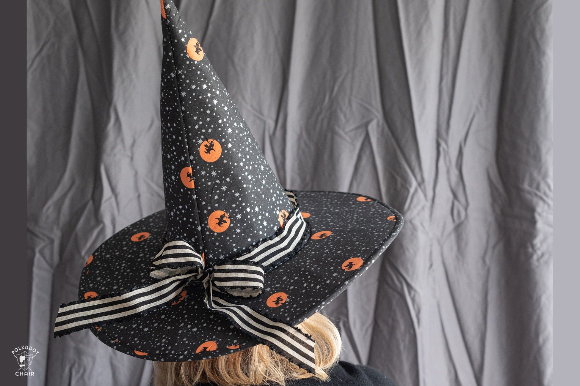 Spellbound Quilted Witch Hat Sewing Pattern by Melissa Mortenson