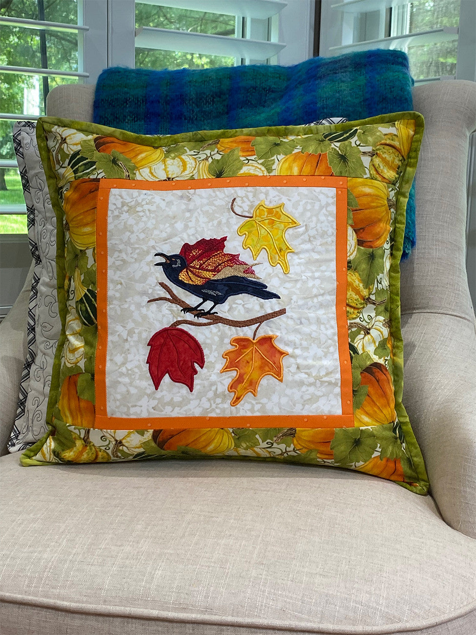 Mrs. Blossom's Pumpkin Patch Quilt Pattern by Christine Connor for Amelie Scott Designs
