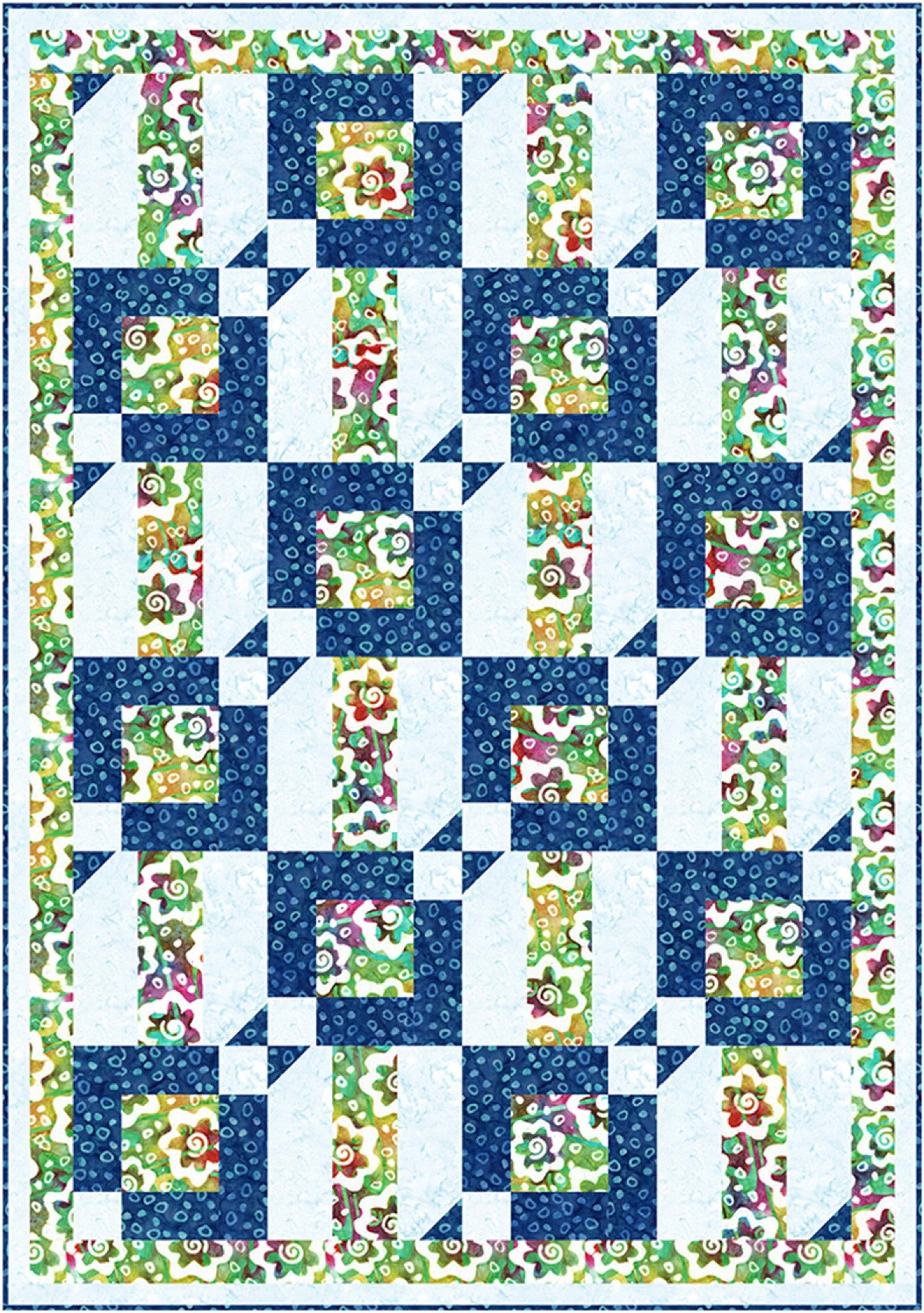 Weekend 3-Yard Quilts from Fabric Cafe