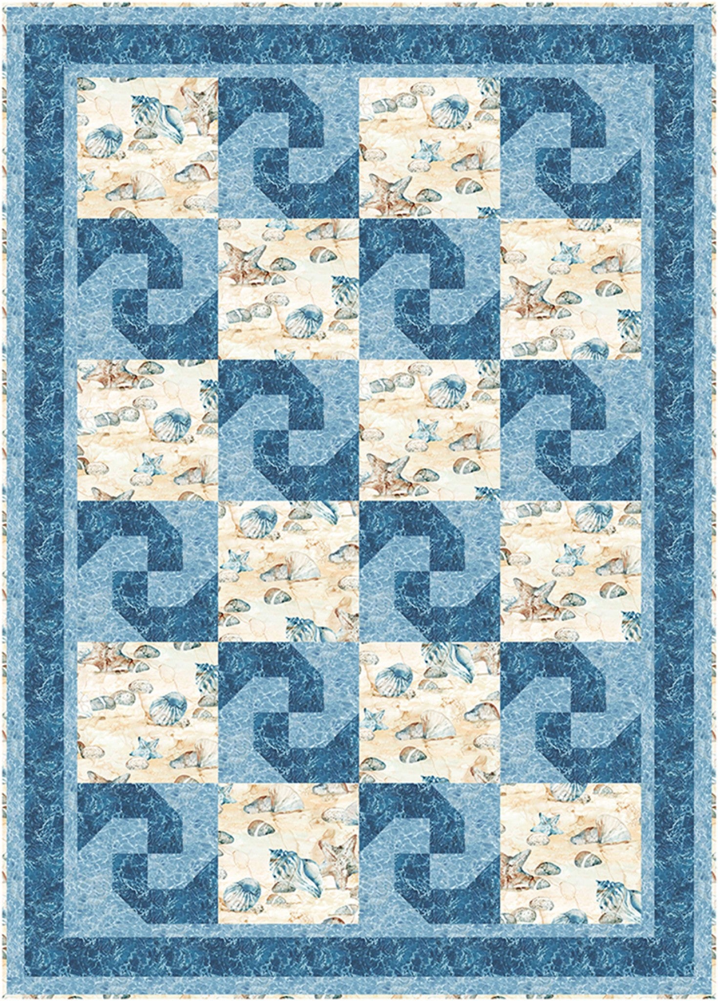 Weekend 3-Yard Quilts from Fabric Cafe