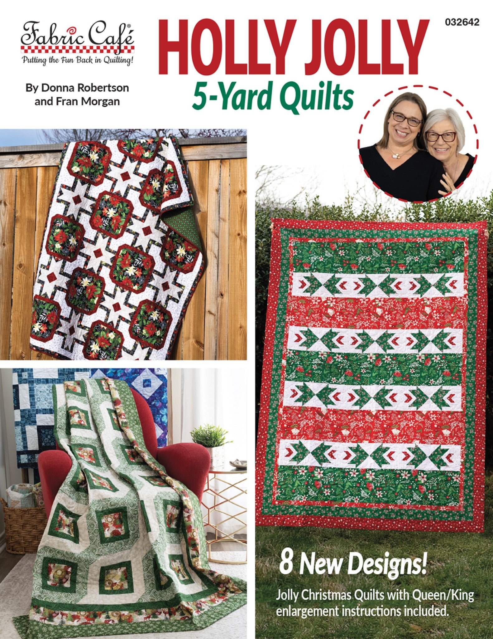 Holly Jolly 5-Yard Quilts by Fran Morgan for Fabric Cafe