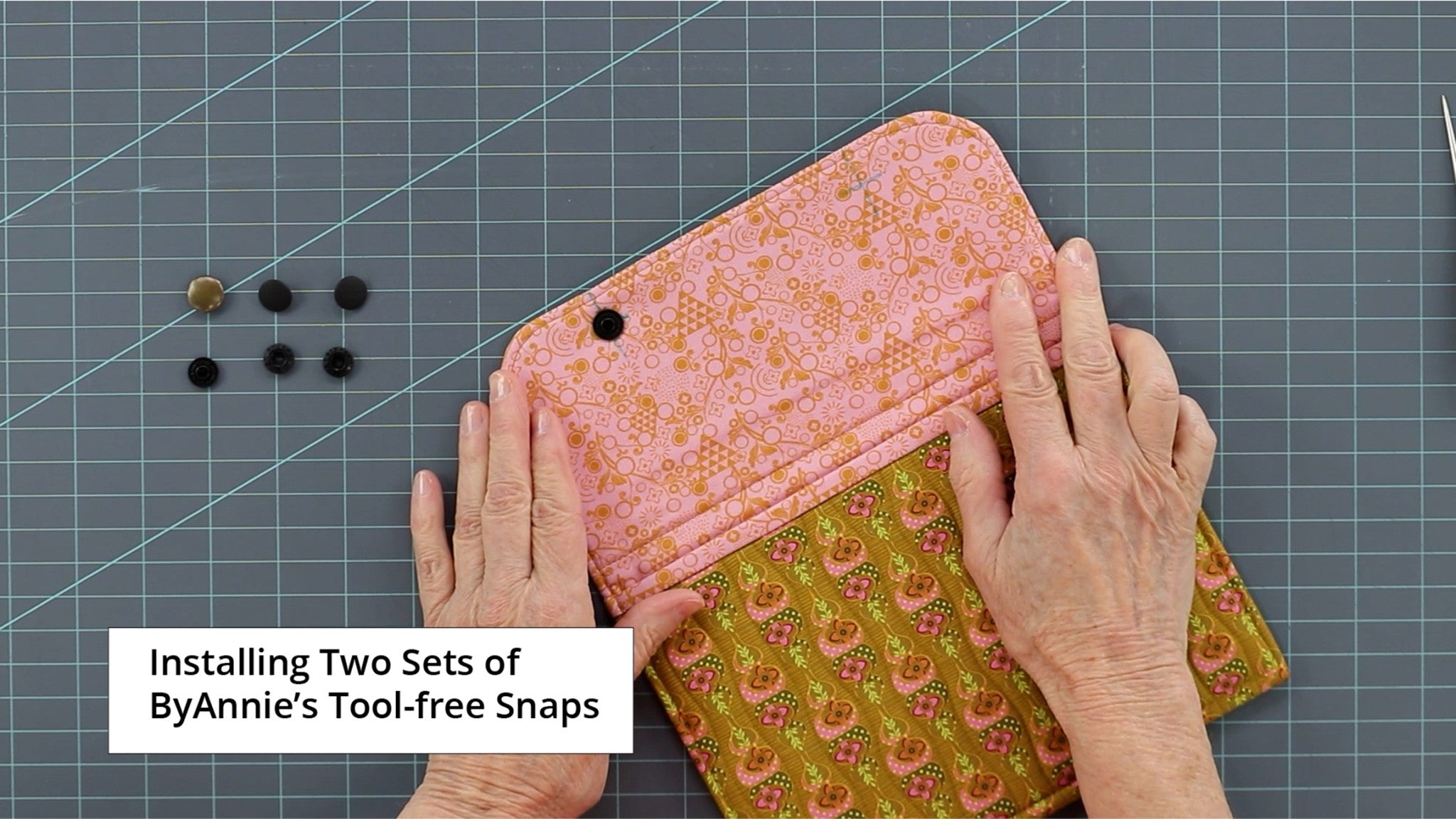 Tool-Free Snaps - Set Of Four - Nickel from ByAnnie