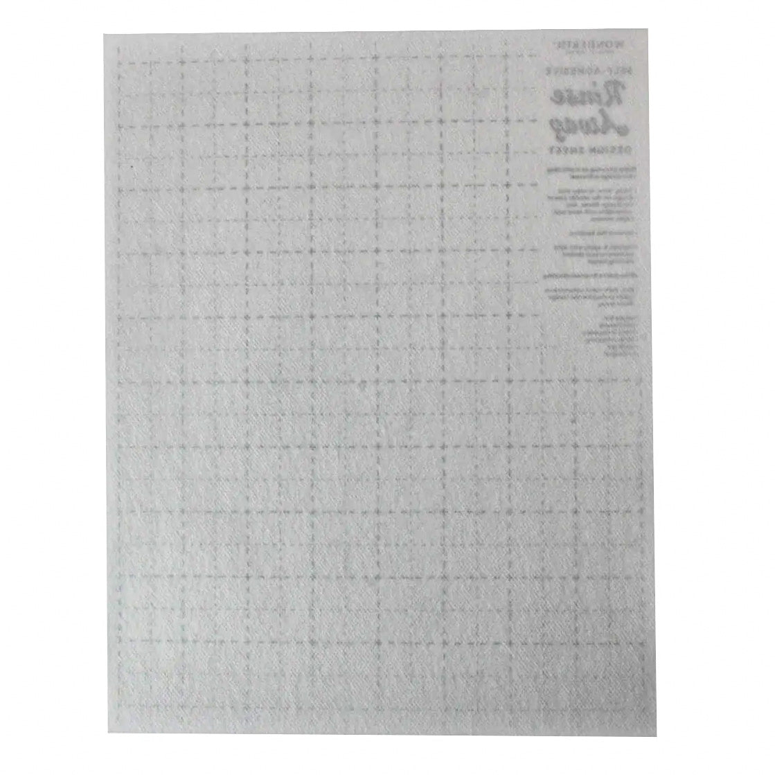 Rinse Away Self-Adhesive Design Sheets from WonderFil