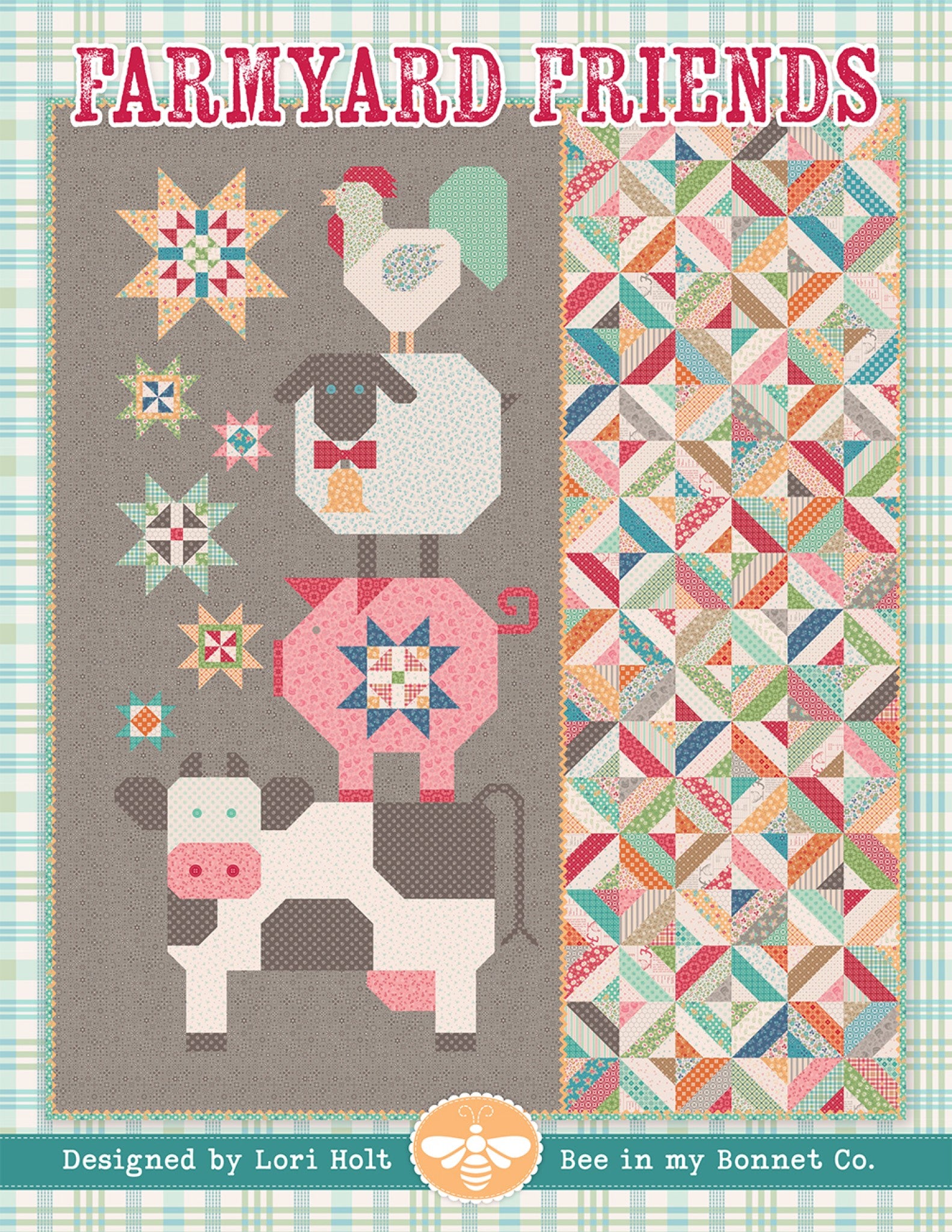 Farmyard Friends Quilt Quilt Pattern from It's Sew Emma