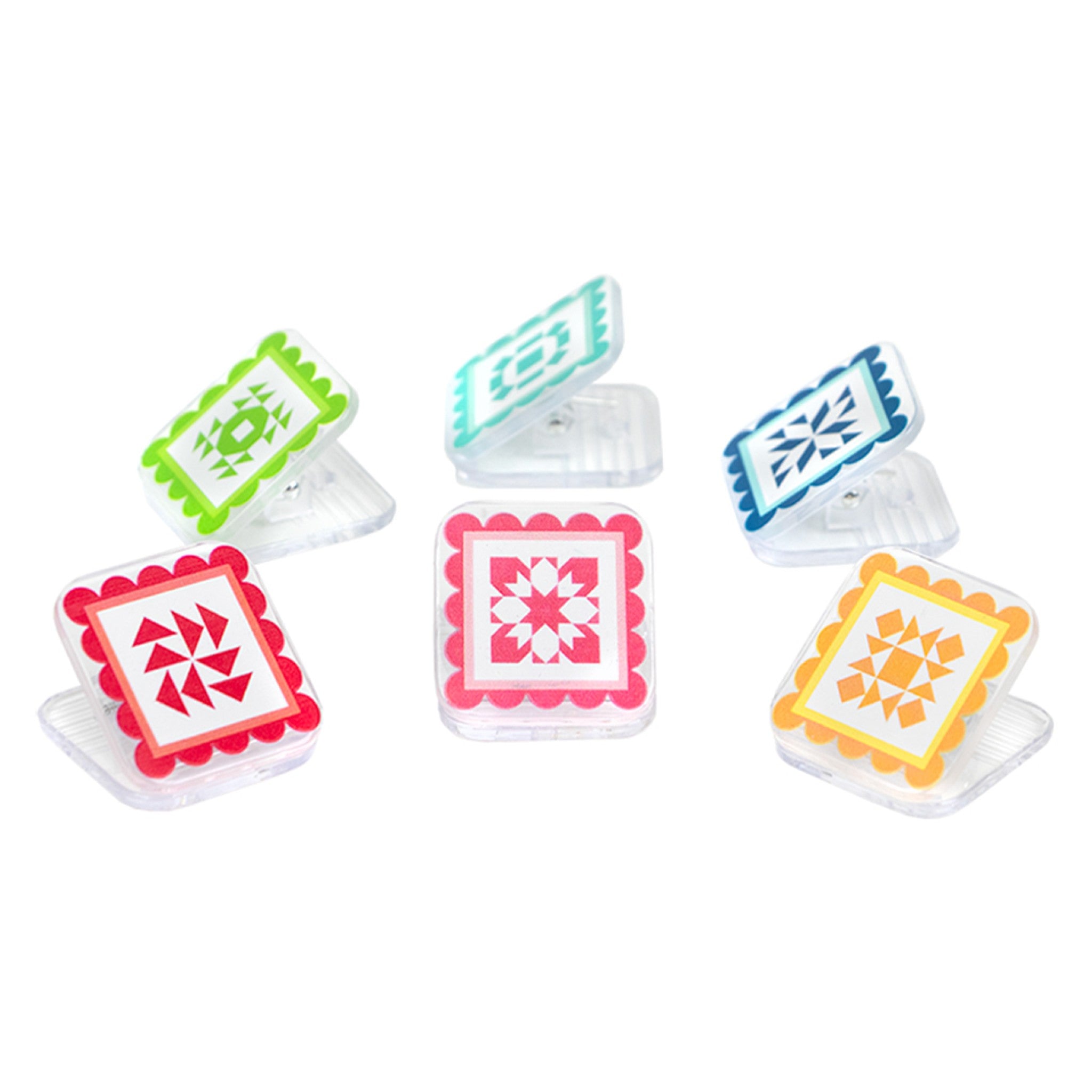 Quiltyclippies Fabric Clips from It's Sew Emma