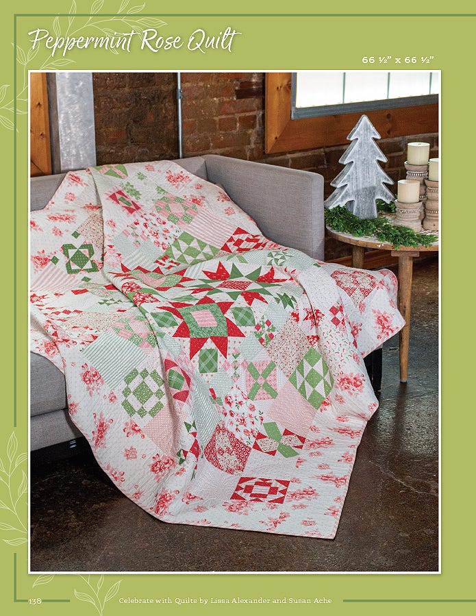 Celebrate With Quilts Pattern Book by Susan Ache and Lissa Alexander for It's Sew Emma