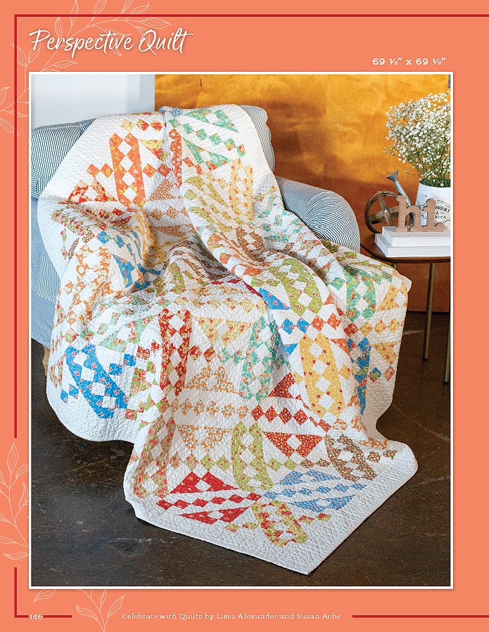 Celebrate With Quilts Pattern Book by Susan Ache and Lissa Alexander for It's Sew Emma