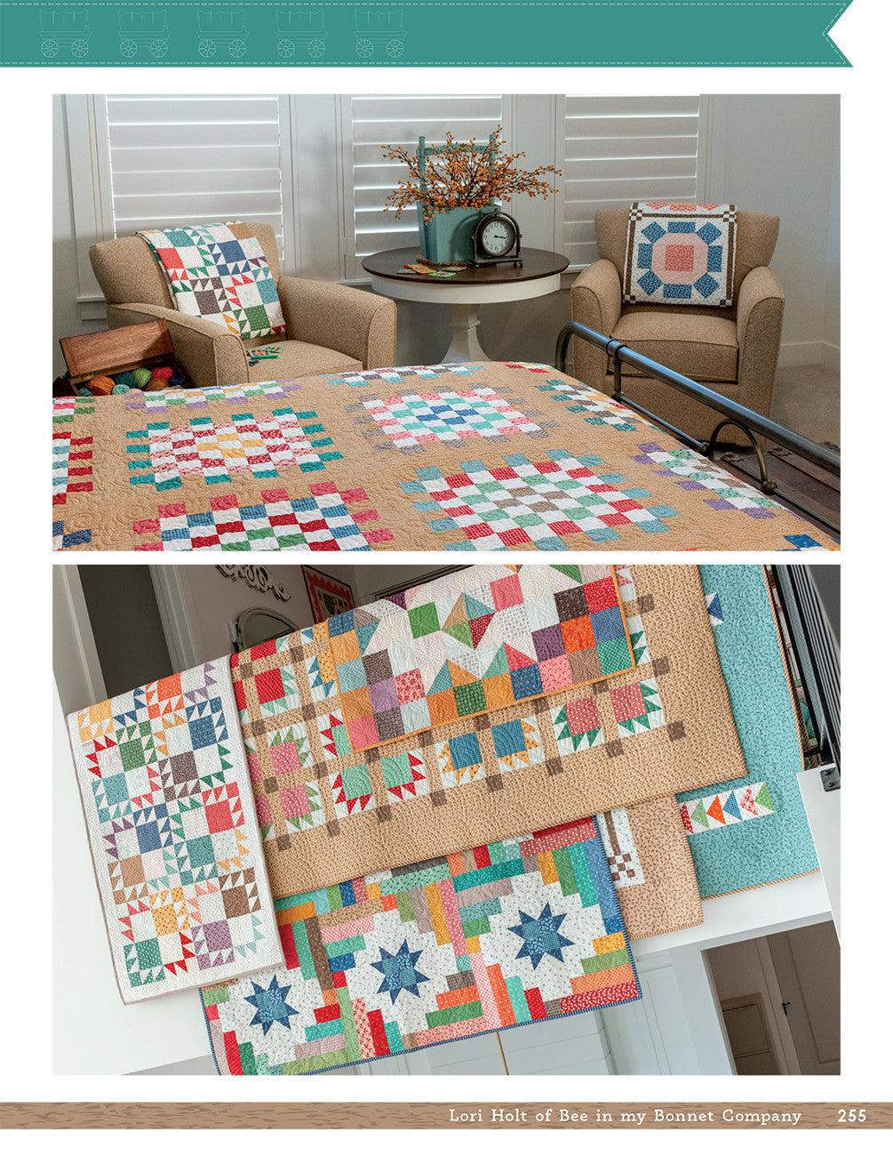 Prairie Home Quilt Pattern Book by Lori Holt for It's Sew Emma