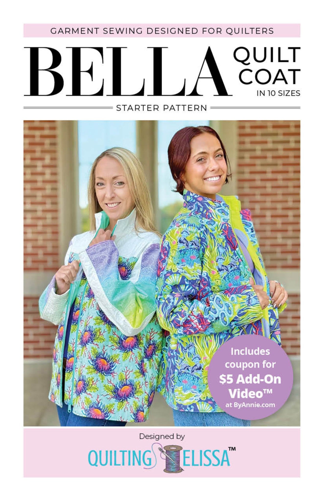 Bella Quilt Coat Sewing Pattern from ByAnnie
