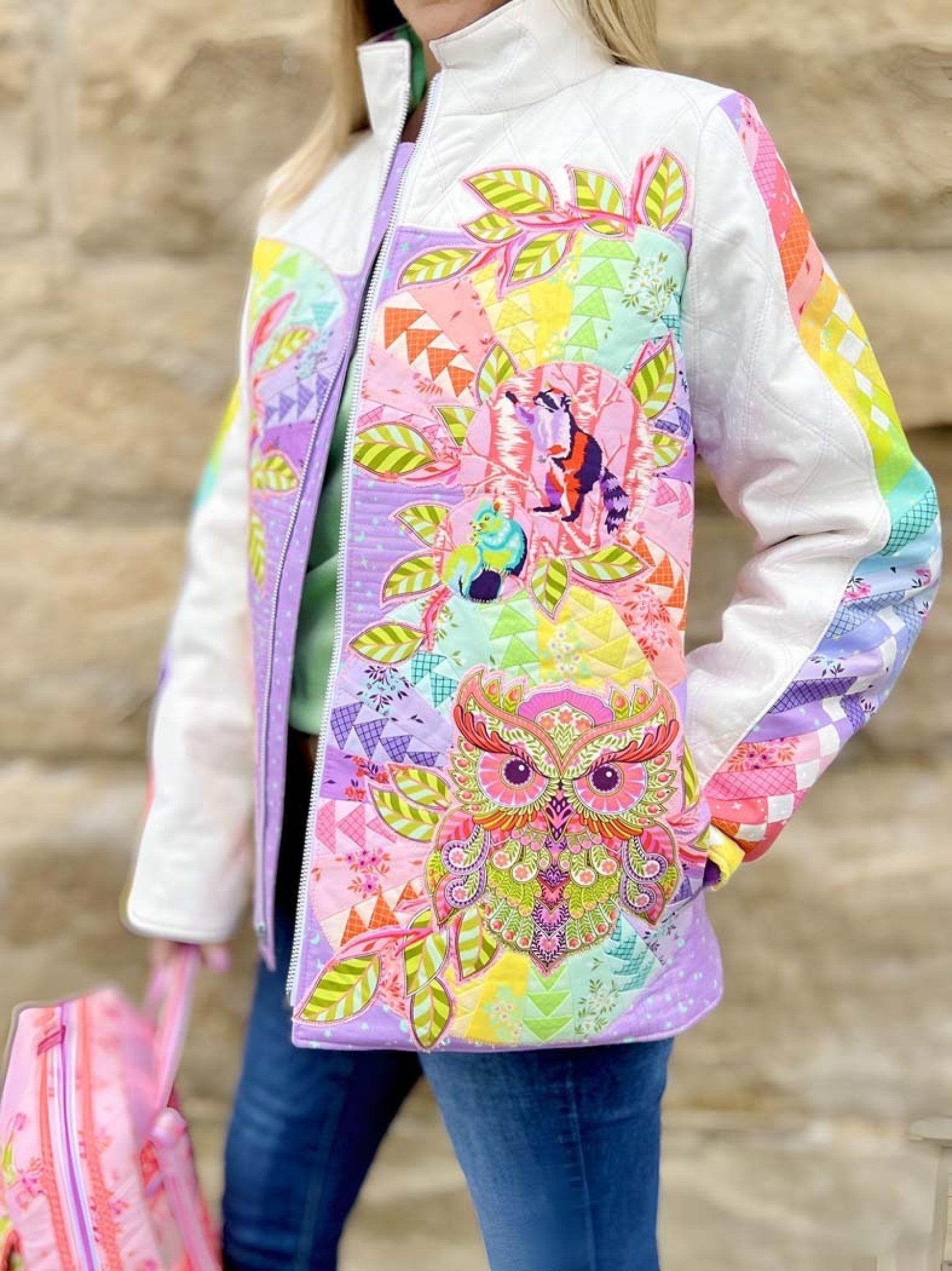 Bella Arcs And Beauties - Fpp Expansion Pack (For Bella Quilted Coat) Sewing Pattern from ByAnnie