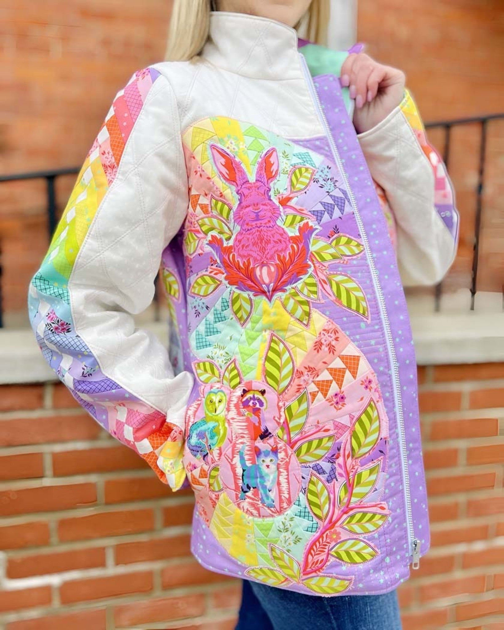 Bella Arcs And Beauties - Fpp Expansion Pack (For Bella Quilted Coat) Sewing Pattern from ByAnnie