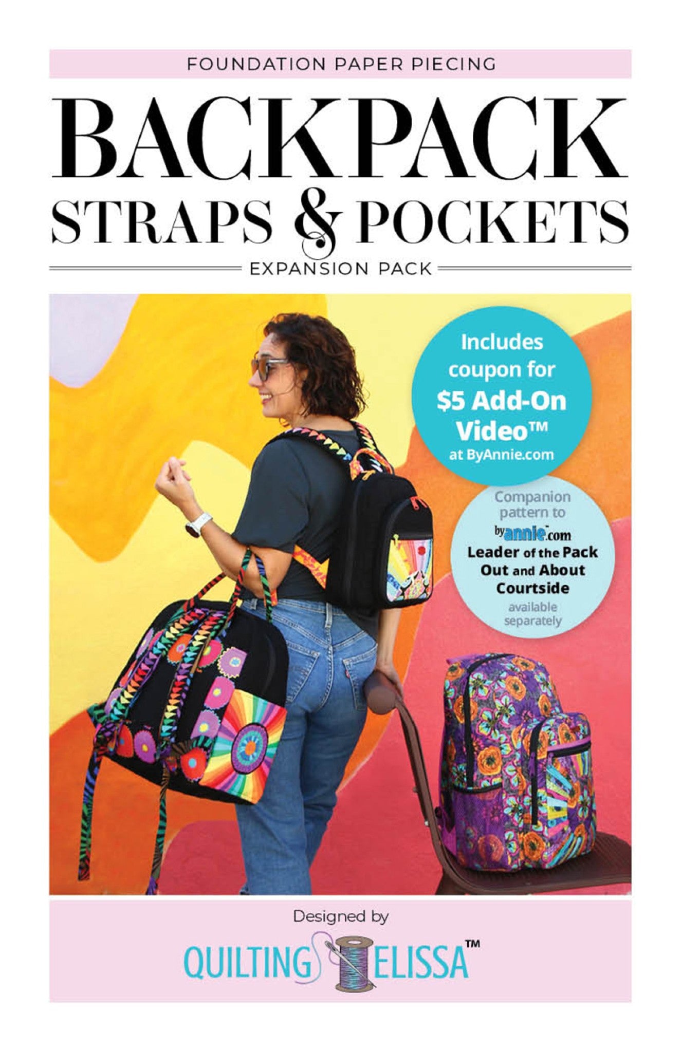 Backpack Straps And Pockets - Fpp Expansion Pack (For Byannie Patterns) Sewing Pattern from ByAnnie