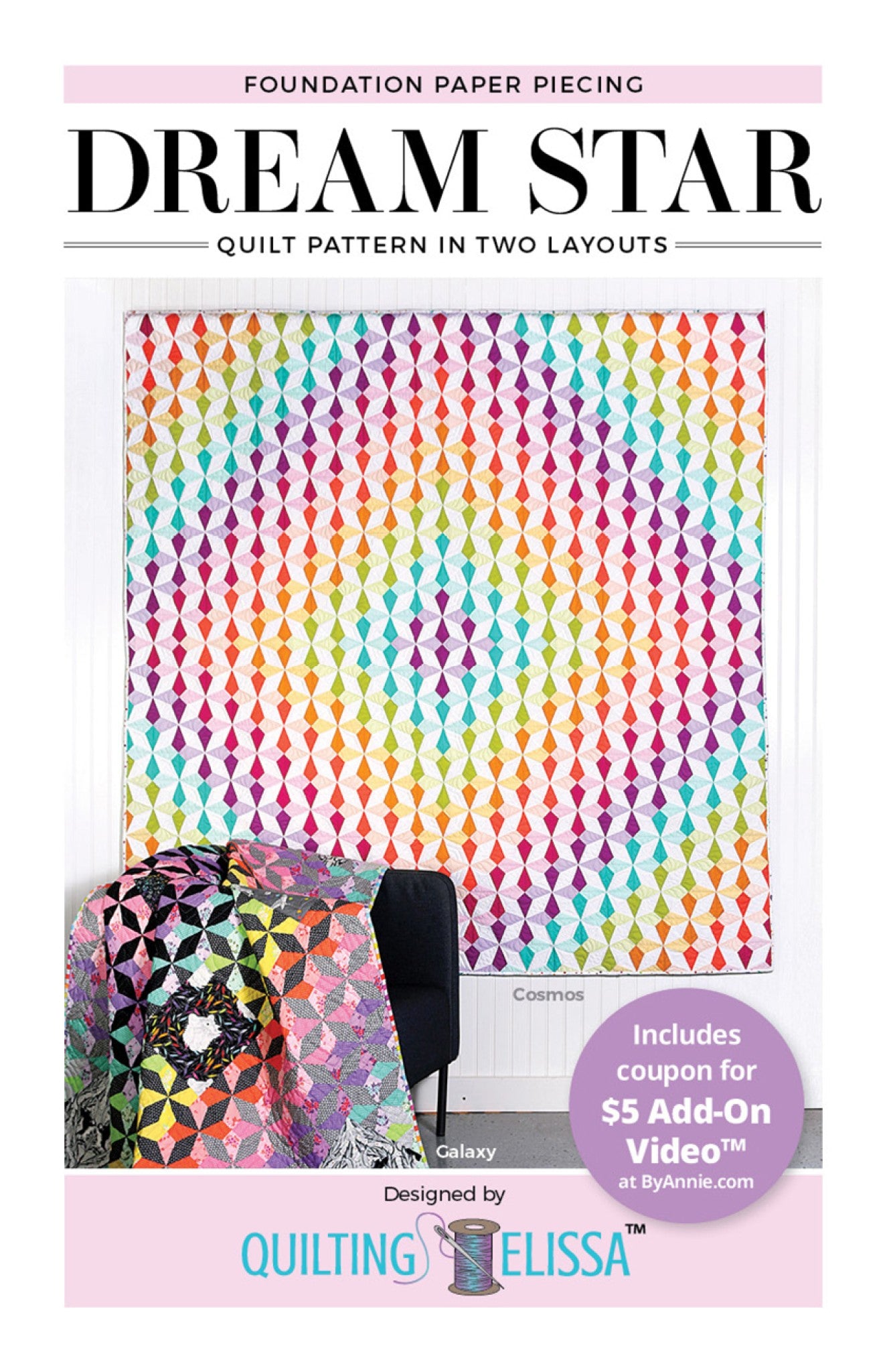 Dream Star Quilt Pattern by Quilting Elissa for ByAnnie