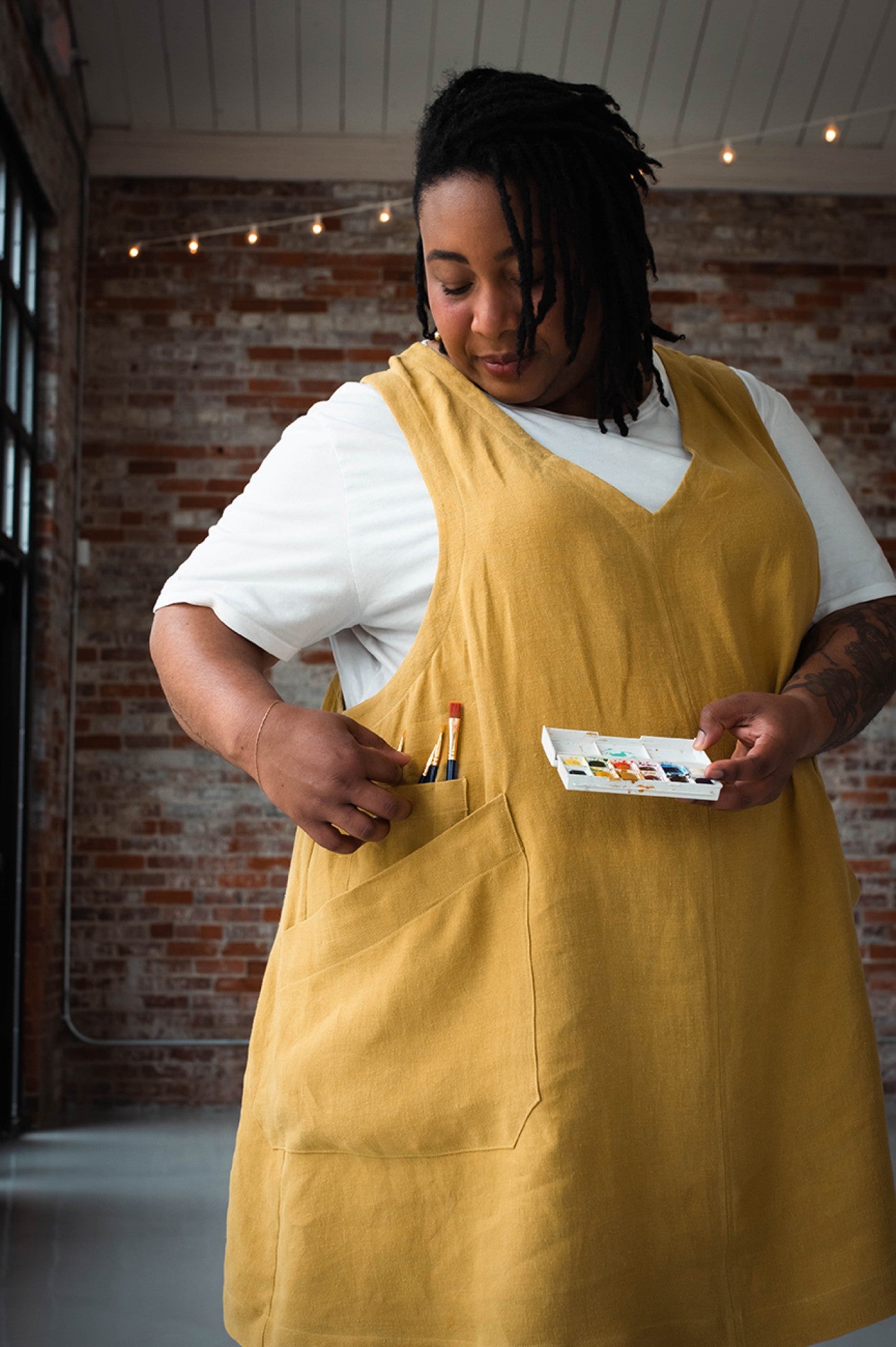 Studio Tunic Sewing Pattern by  Meg McElwee from Sew Liberated