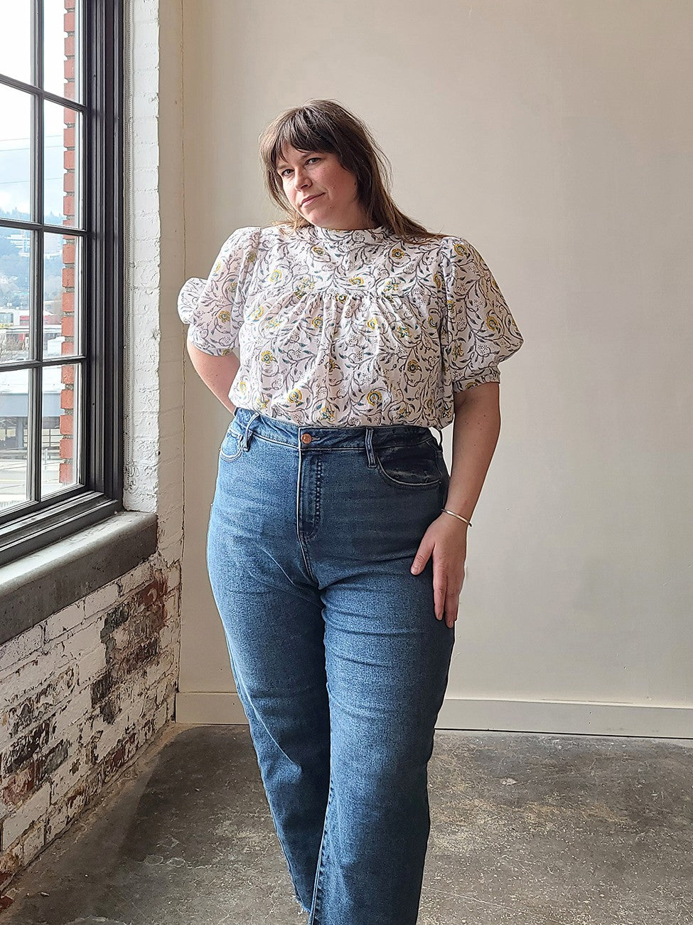 Regalia Blouse Curvy 16 - 34 Sewing Pattern from Sew House Seven