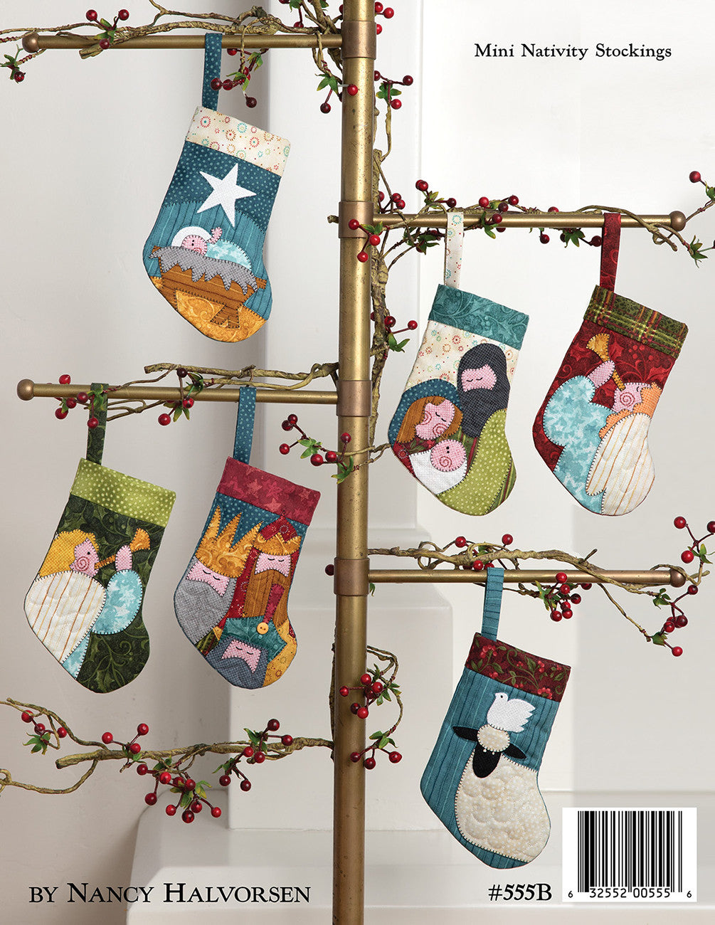 Good Cheer Quilt Book by Nancy Halvorsen of Art to Heart