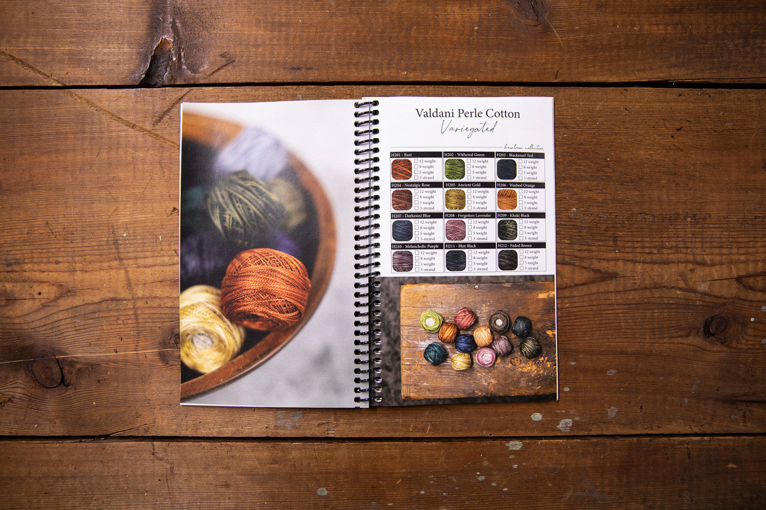 My Soul is Fed With My Wool Needle & Thread II Log Book by Lisa Bongean of Primitive Gatherings