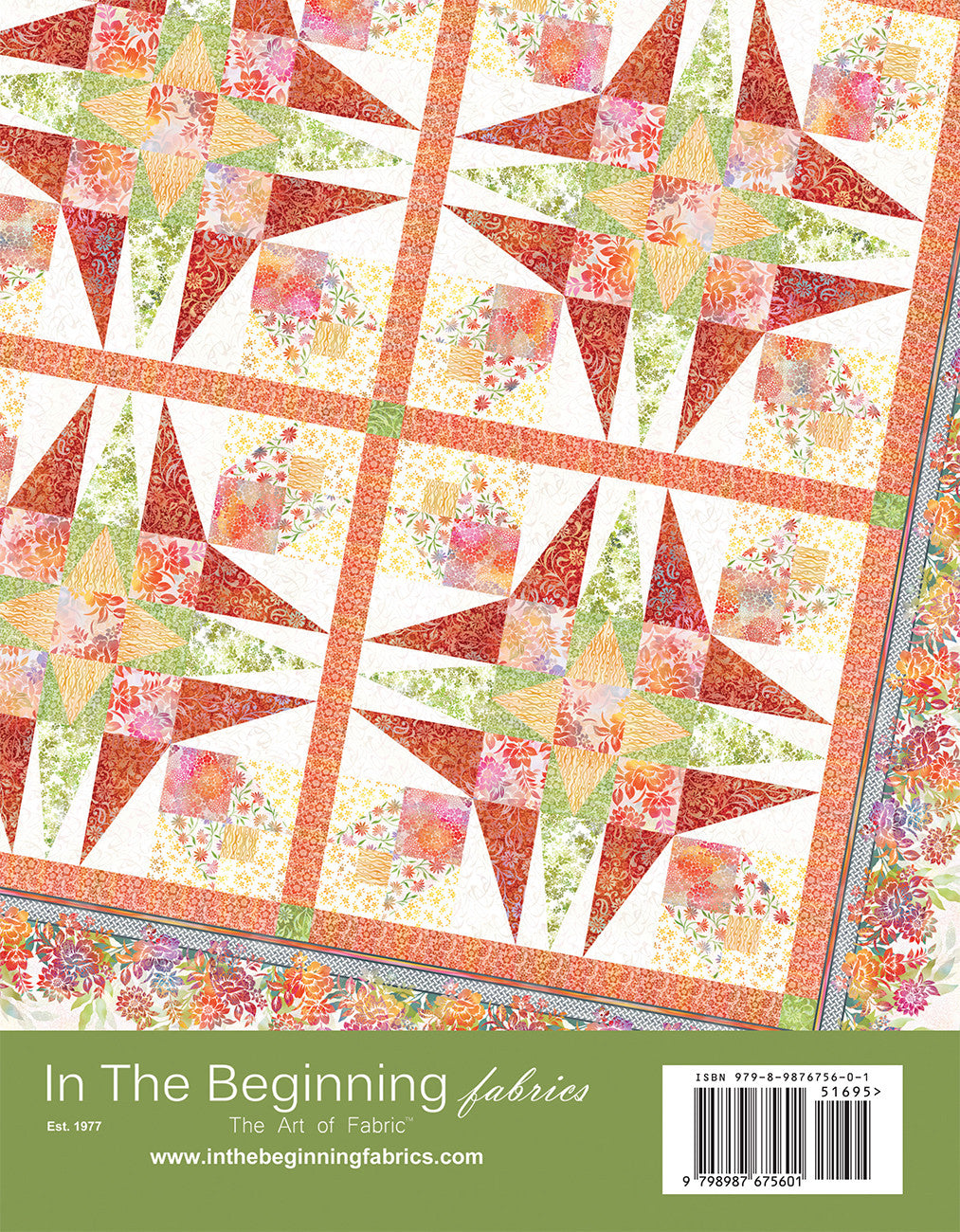 Garden of Dreams II Quilt Pattern Book by Jason Yenter for In The Beginning Fabrics