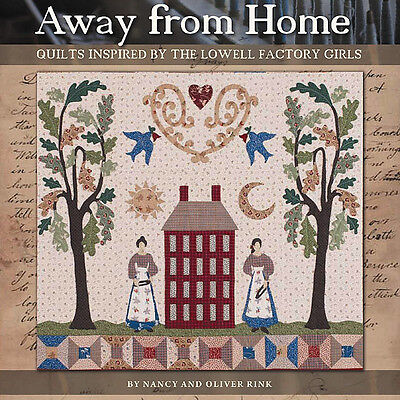Away from Home Quilt Pattern Book by Nancy and Oliver Rink for Kansas City Star Quilts - Dings & Dents