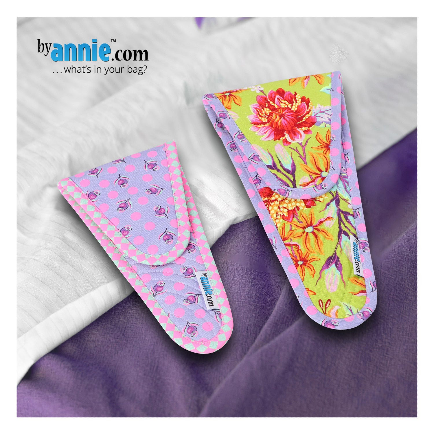 Cut It Out! Scissors Case Sewing Pattern by Annie Unrein for ByAnnie