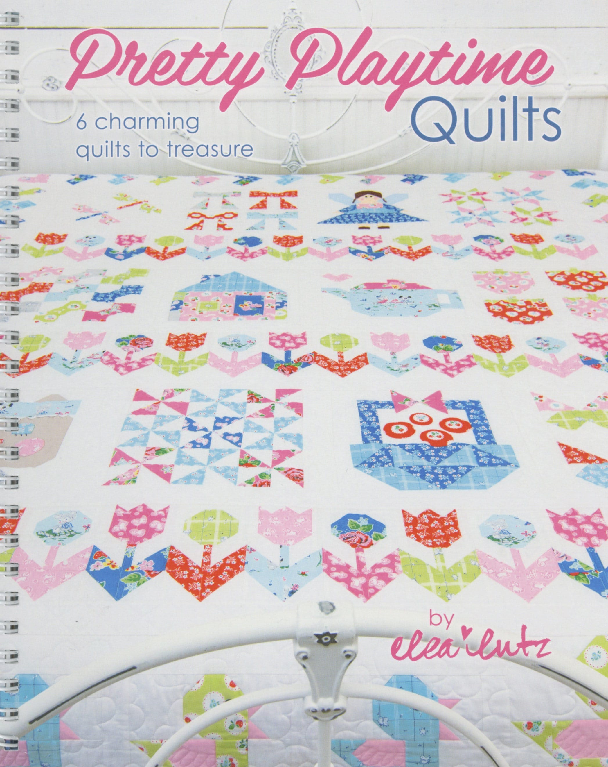 Pretty Playtime Quilts: Six Charming Quilts To Treasure by Elea Lutz for It' Sew Emma - Dings & Dents