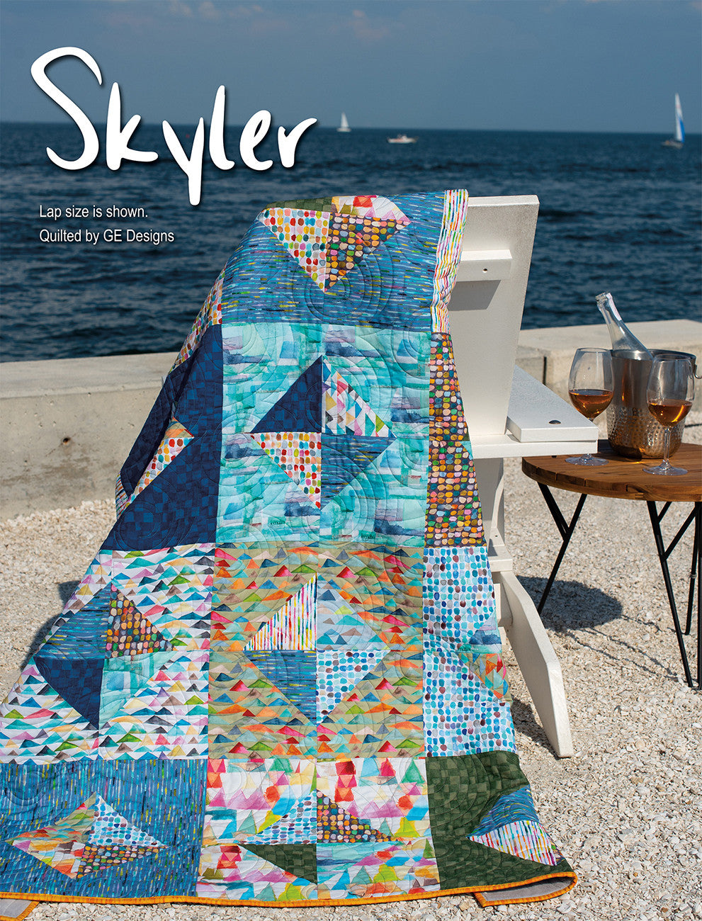 Stripology Quickies Quilt Pattern Book by Gudrun Erla of G.E. Designs
