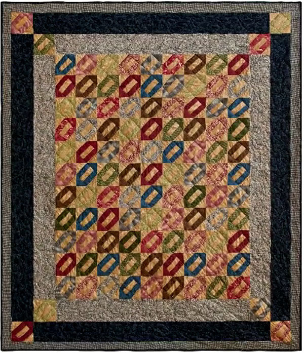 Quick And Easy Quilts Using The Square In A Square Technique Book and Ruler by Jodi Barrows for Square in a Square