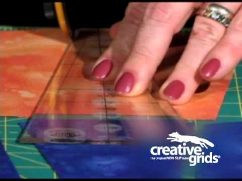 Creative Grids 18 Degree Dresden Plate CGR18CF by Lynne Edwards, the official CreativeGridsUSA demonstration video.