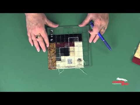 Creative Grids 6-Inch Log Cabin Trim Tool CGRJAWMN6 by Jean Ann Wright, the official CreativeGridsUSA demonstration video.
