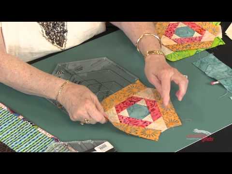 Creative Grids Hexagon Trim Tool CGRJAW4 by Jean Ann Wright, the official CreativeGridsUSA demonstration video.