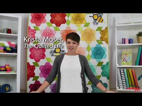 Creative Grids 60 Degree Mini Diamond CGR60DIAMINI by Krista Moser, the official CreativeGridsUSA demonstration video.