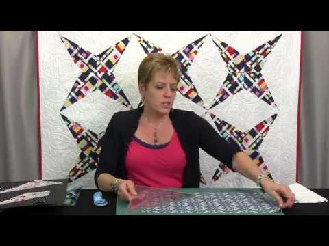 Creative Grids 30 Degree Triangle CGRSG1 by Christine Van Buskirk, the official CreativeGridsUSA demonstration video.