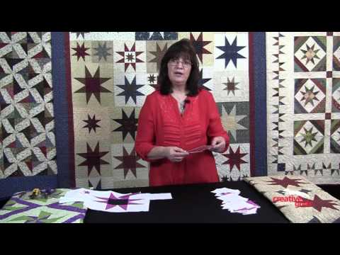 Creative Grids Strippy Stars Tool CGRDH2 by Deb Heatherly, the official CreativeGridsUSA demonstration video.