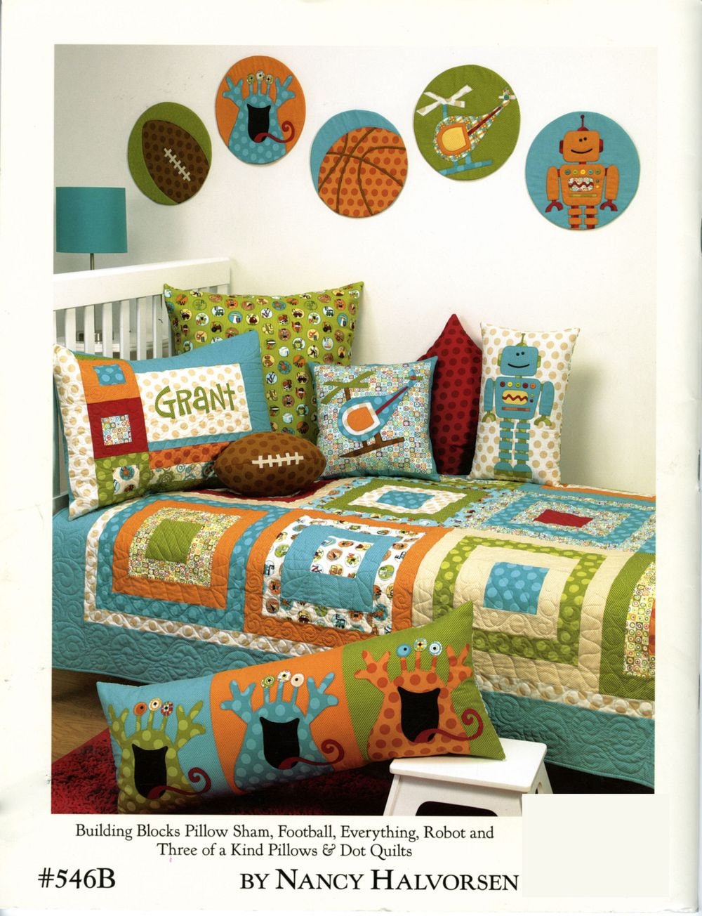 Curiosities And Mischief Quilt Pattern Book by Nancy Halvorsen of Art to Heart