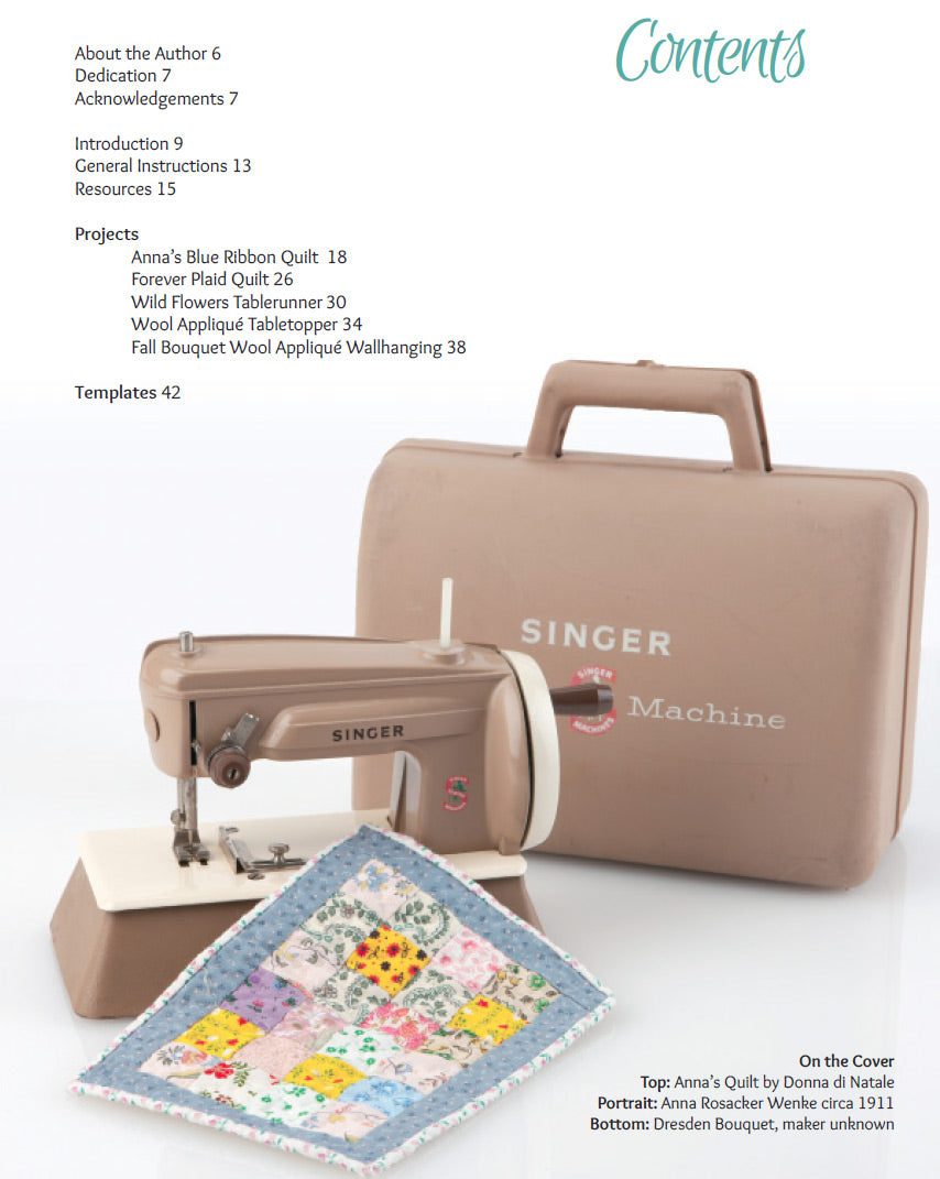 Anna's Quilt Pattern Book by Donna Di Natale for Kansas City Star Quilts